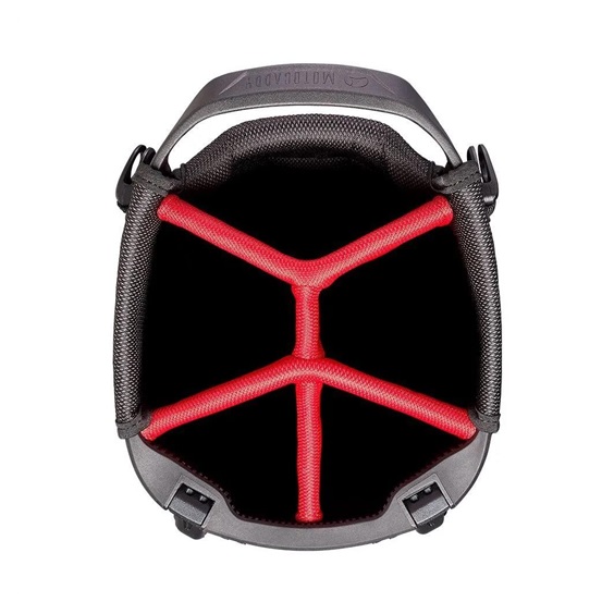 Motocaddy HydroFLEX stand bag, šedo/červený
