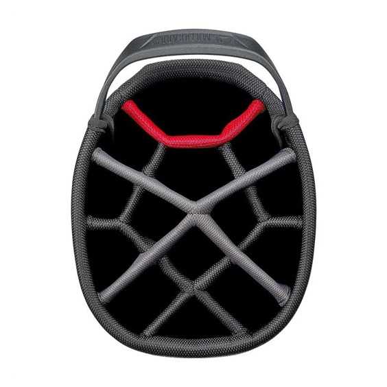 Motocaddy Dry Series cart bag, šedo/červený
