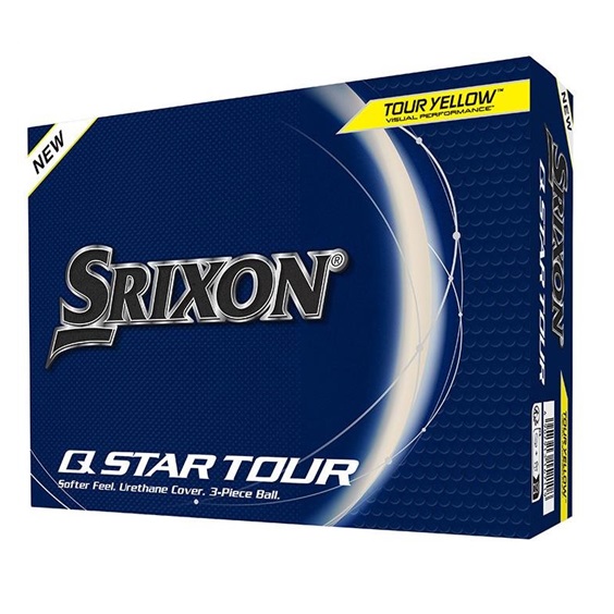 Srixon Q-Star Tour golfové míčky, žluté
