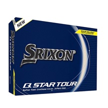 Srixon Q-Star Tour golfové míčky, žluté