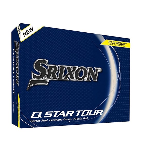 Srixon Q-Star Tour golfové míčky, žluté