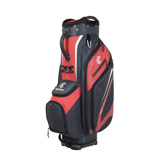 Cleveland Friday 3 cart bag, červeno/šedý