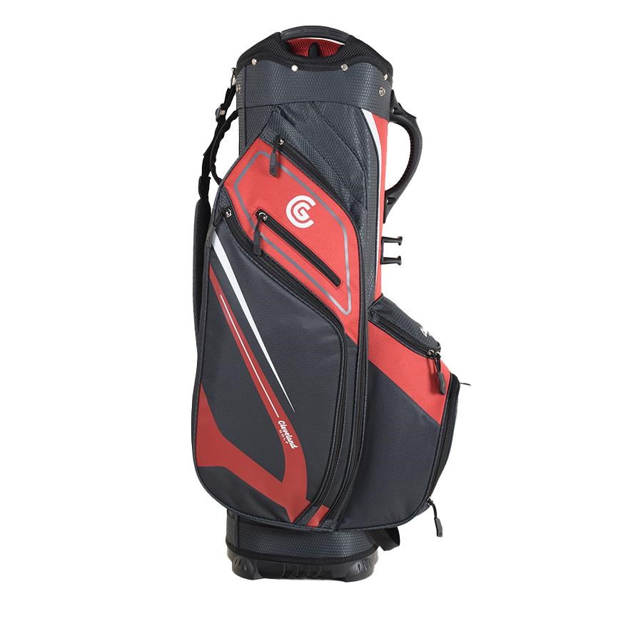 Cleveland Friday 3 cart bag, červeno/šedý