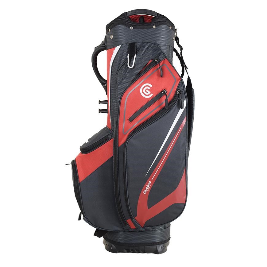 Cleveland Friday 3 cart bag, červeno/šedý