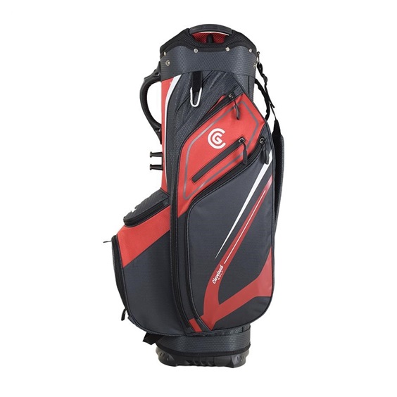 Cleveland Friday 3 cart bag, červeno/šedý