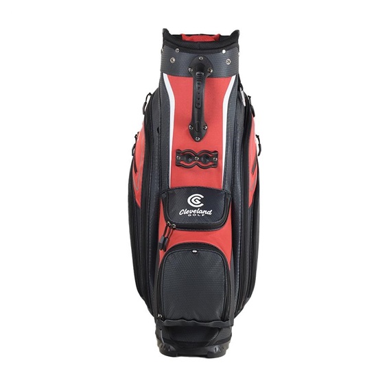 Cleveland Friday 3 cart bag, červeno/šedý