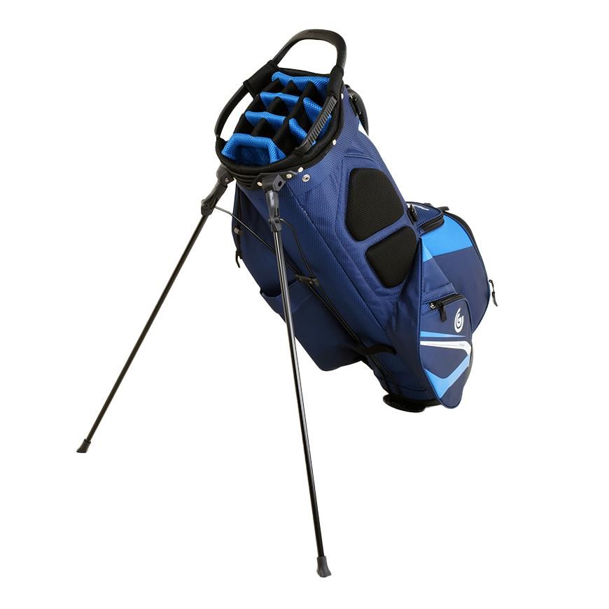 Cleveland Saturday 2 stand bag, modrý