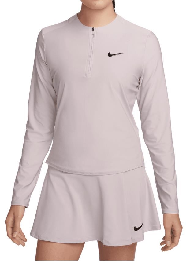 Nike Court Advantage dámská mikina, platinum violet