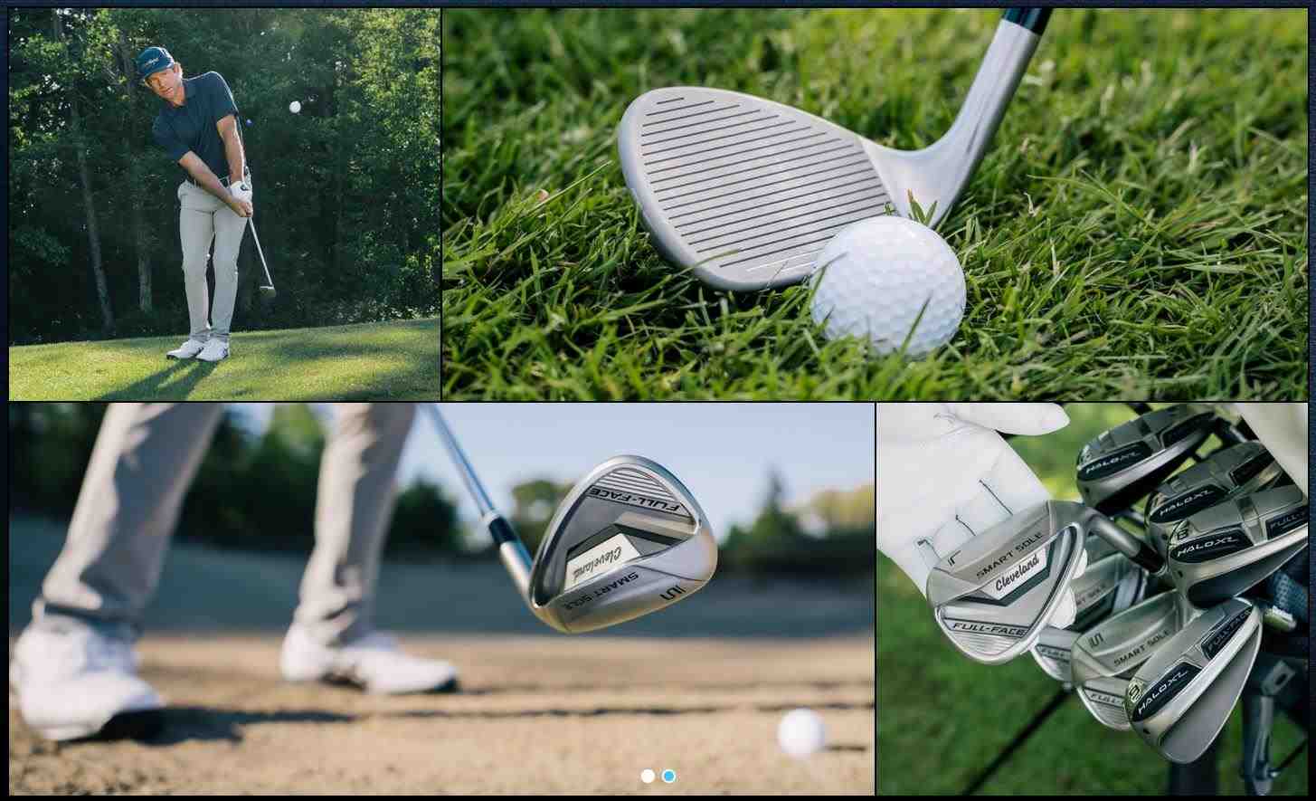 Cleveland Smart Sole Full Face pánská wedge, ocel