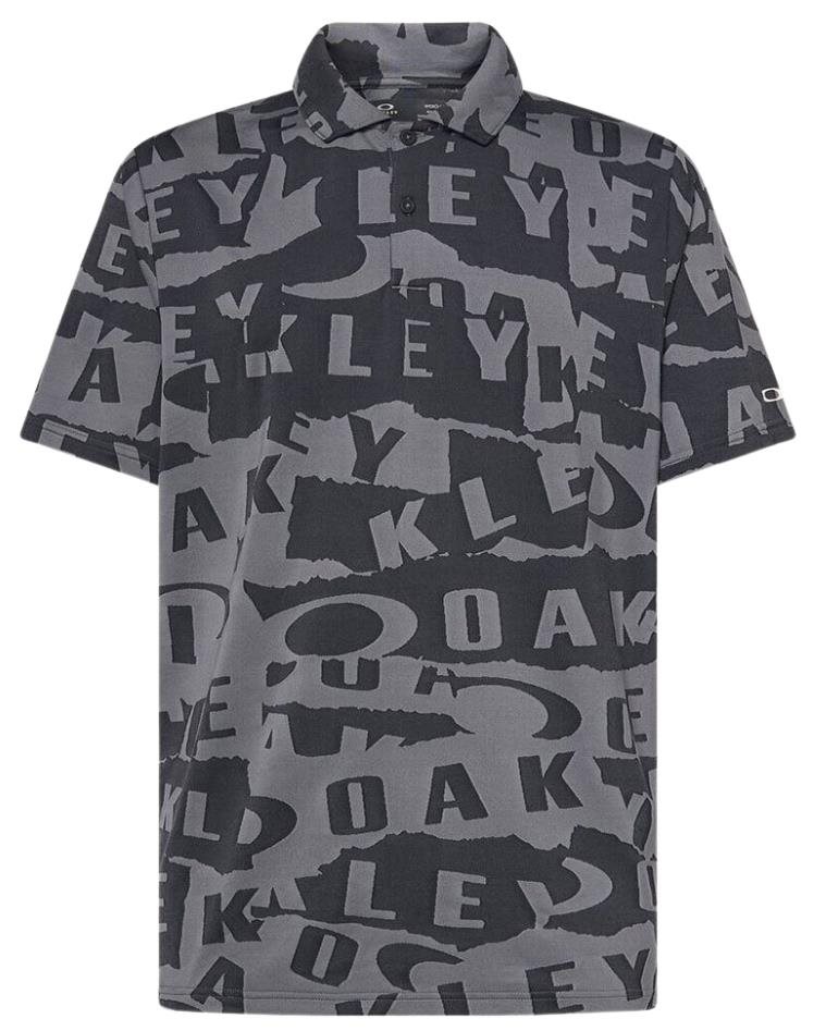 Oakley Ransom Jacquard pánské polo, černé