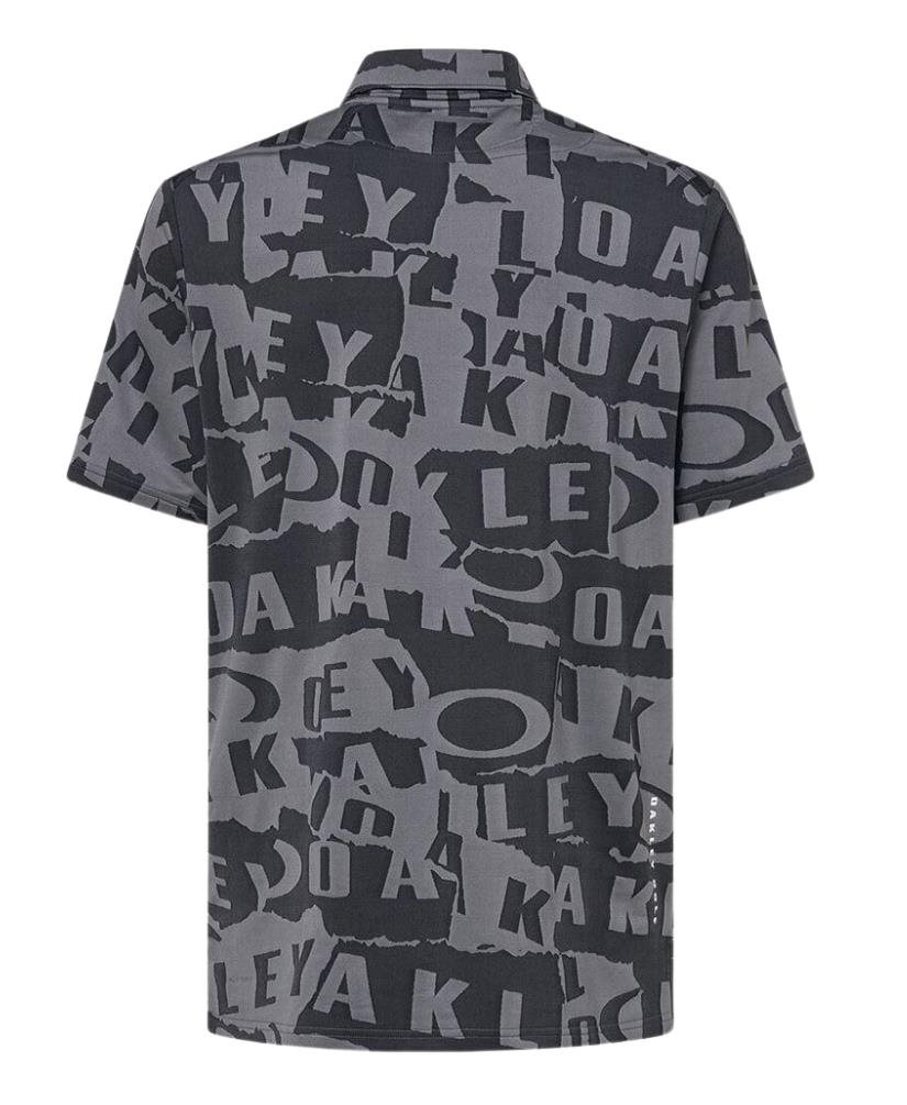 Oakley Ransom Jacquard pánské polo, černé