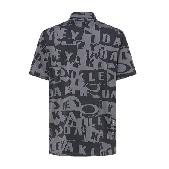 Oakley Ransom Jacquard pánské polo, černé