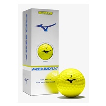Mizuno RB Max golfové míčky, žluté