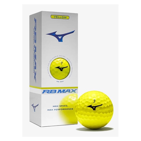 Mizuno RB Max golfové míčky, žluté