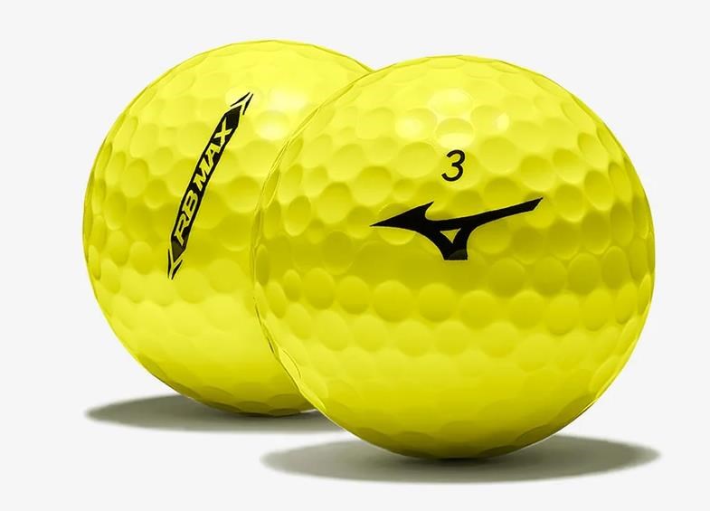 Mizuno RB Max golfové míčky, žluté