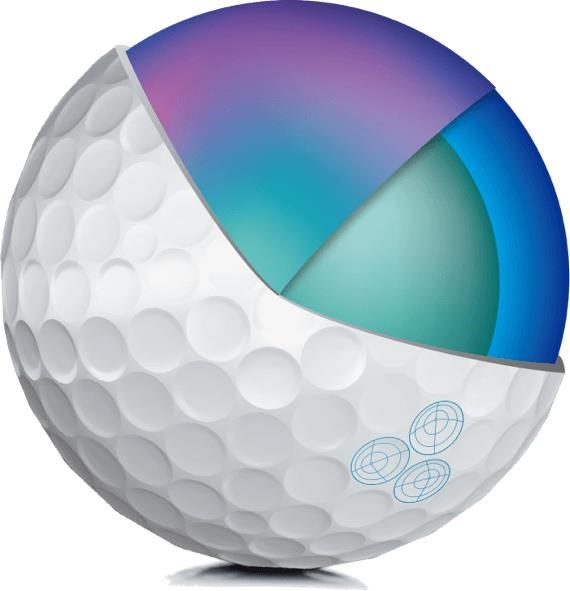 Mizuno RB Max golfové míčky, žluté