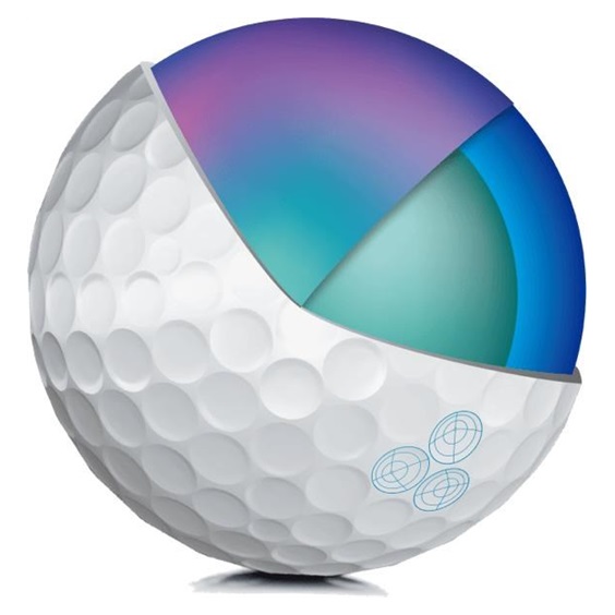 Mizuno RB Max golfové míčky, žluté