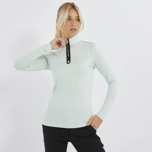 Ellesse Juliano 1/2 Zip dámská mikina, světle zelená