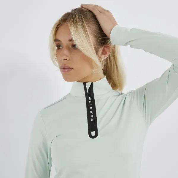 Ellesse Juliano 1/2 Zip dámská mikina, světle zelená