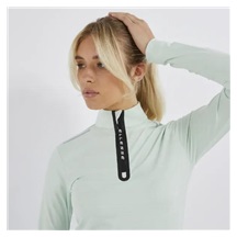 Ellesse Juliano 1/2 Zip dámská mikina, světle zelená
