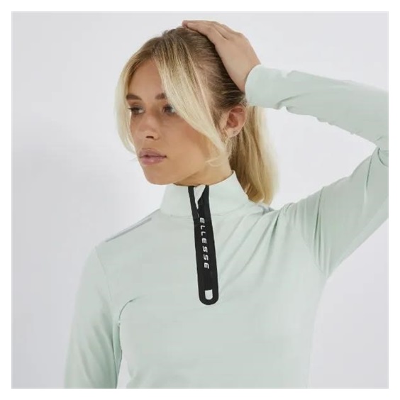 Ellesse Juliano 1/2 Zip dámská mikina, světle zelená