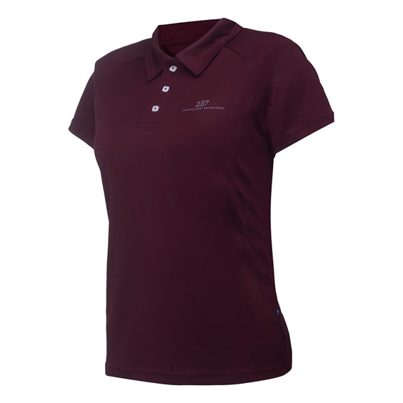 2117 of Sweden Fröseke dámské polo, dark plum