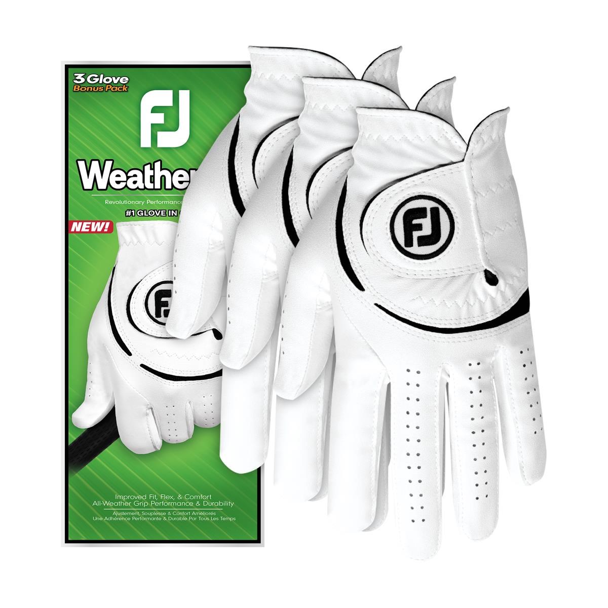 FootJoy WeatherSof pánské golfové rukavice, 3ks