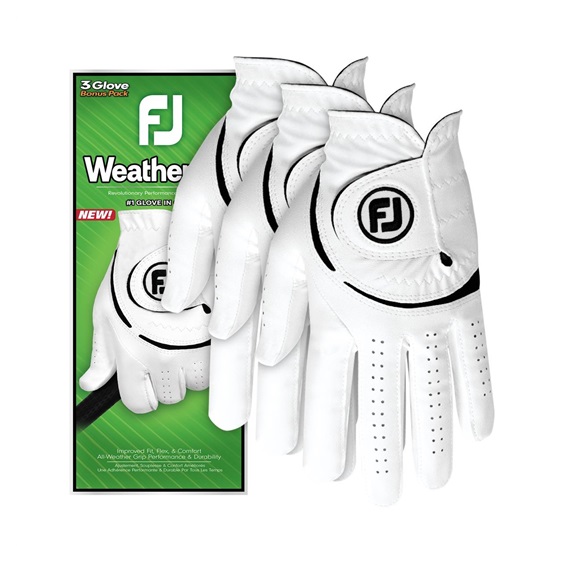 FootJoy WeatherSof pánské golfové rukavice, 3ks