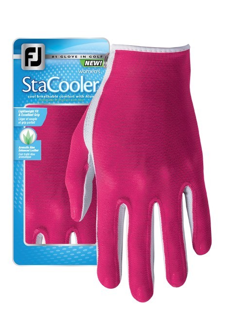 FootJoy StaCooler Assorted dámská golfová rukavice, fuchsia