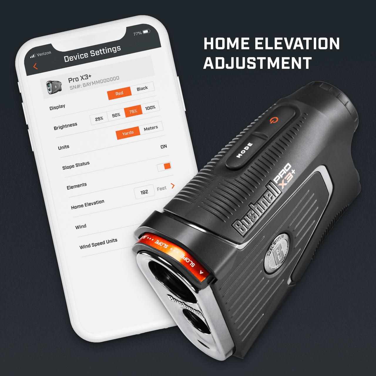 Bushnell PRO X3+ Link golfový dálkoměr