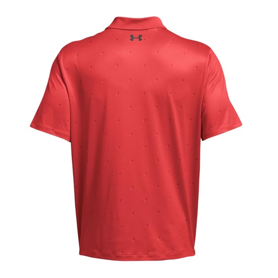 Under Armour Performance 3.0 Printed pánské polo, červené