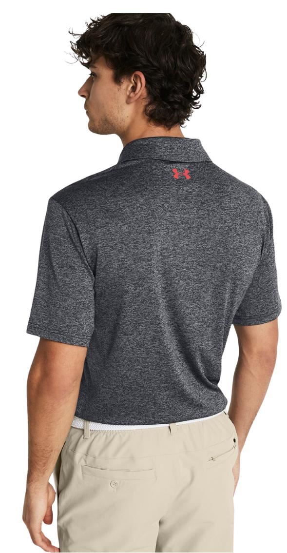 Under Armour Playoff 3.0 Printed pánské polo, šedé