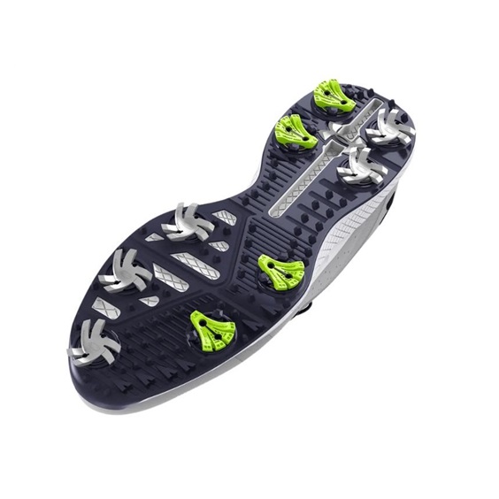 Under Armour Charged Draw 2 Wide pánské golfové boty, šedé