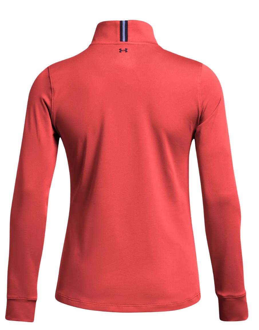 Under Armour Playoff 1/4 Zip dámská mikina, červená