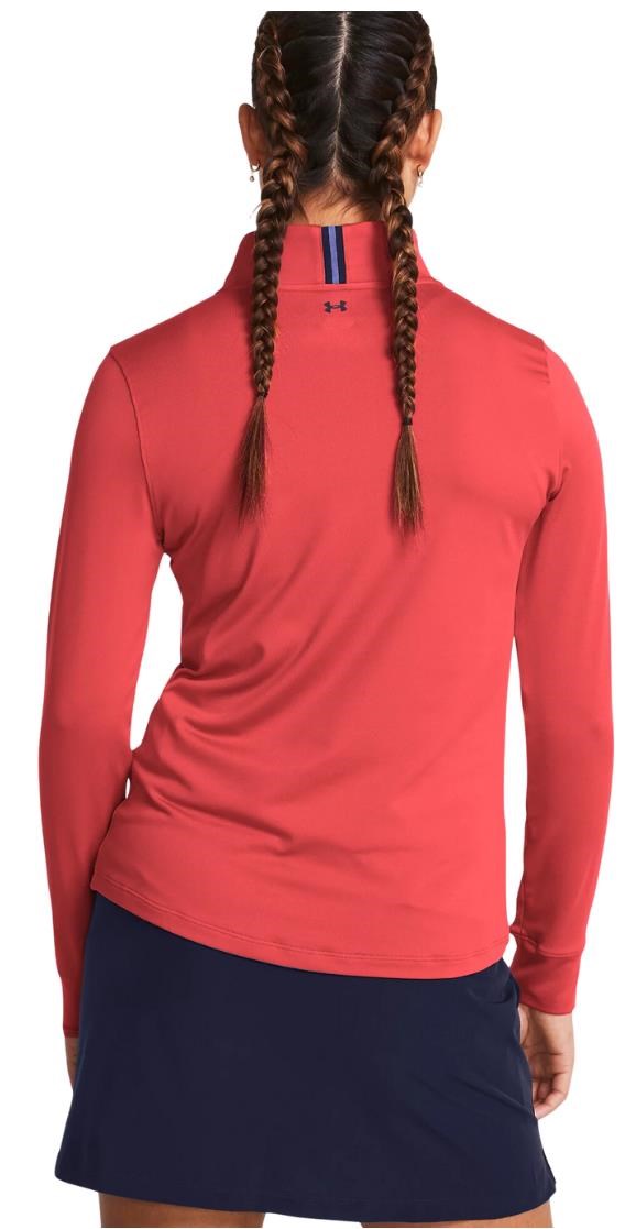 Under Armour Playoff 1/4 Zip dámská mikina, červená