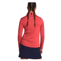 Under Armour Playoff 1/4 Zip dámská mikina, červená