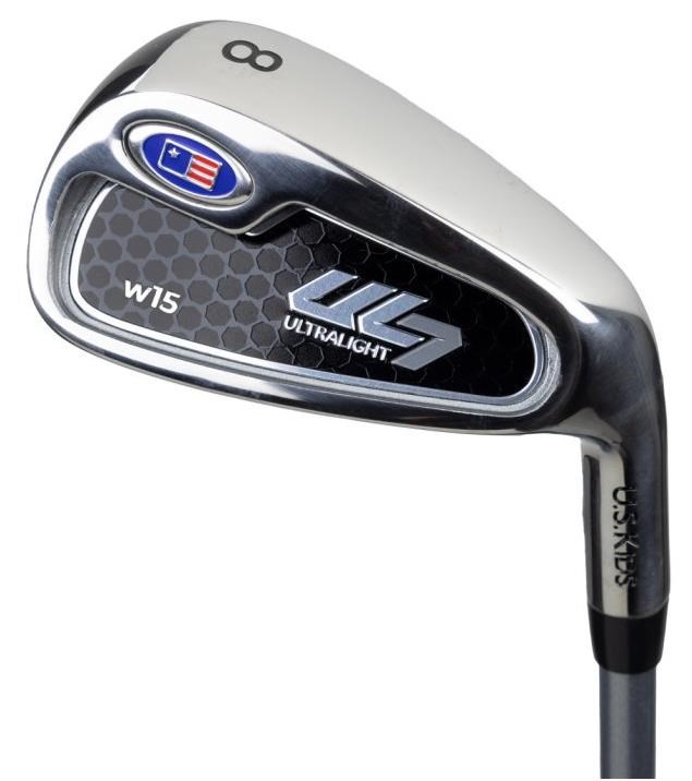 U.S. Kids Golf UL7-54 (137 cm) W15 dětské železo 8 (40°), grafit
