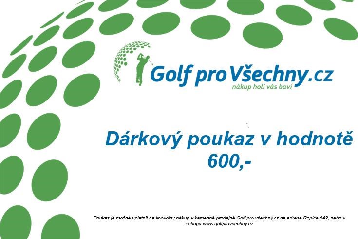 Dárkový poukaz 600 Kč