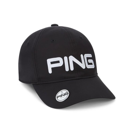 Ping Ball Marker golfová kšiltovka, černá