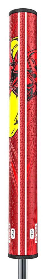 SuperStroke Tour 2.0 Marvel Limited Edition putter grip, IRONMAN