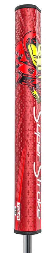 SuperStroke Tour 2.0 Marvel Limited Edition putter grip, IRONMAN