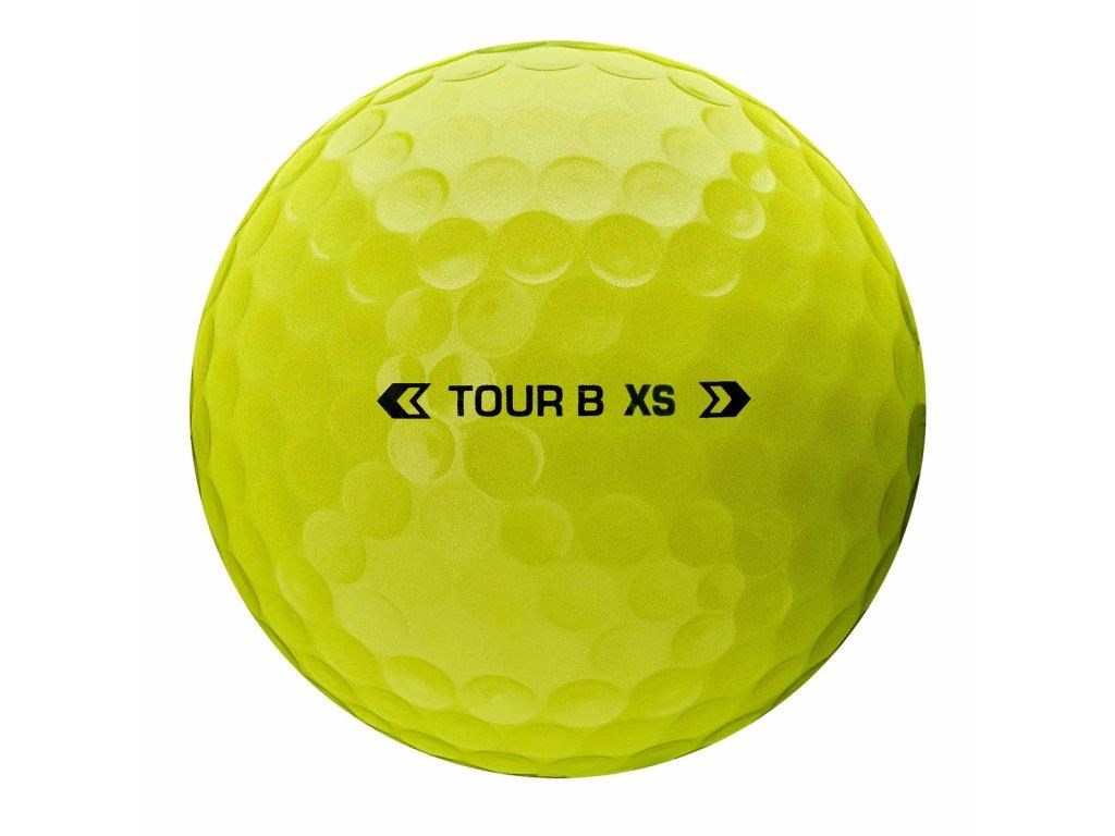Bridgestone Tour B XS golfové míčky, žluté