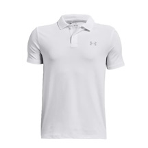 Under Armour Performance dětské polo, bílo/šedé