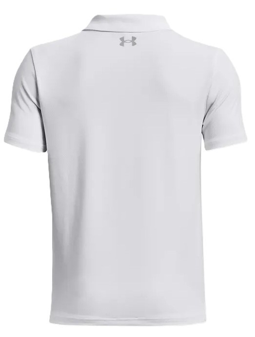 Under Armour Performance dětské polo, bílo/šedé