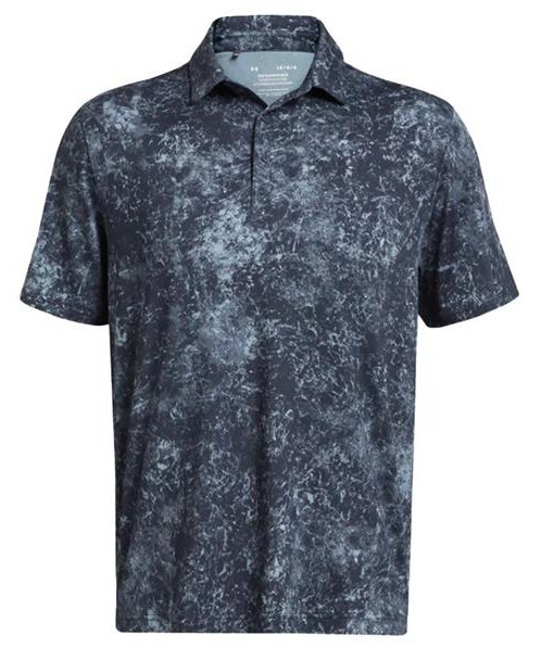 Under Armour Playoff 3.0 Printed pánské polo, downpour gray