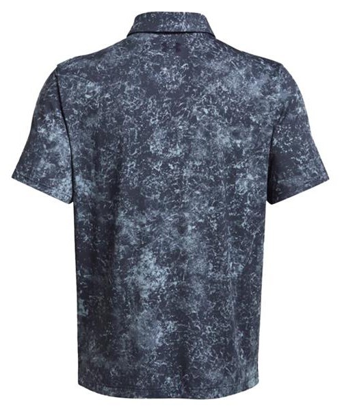Under Armour Playoff 3.0 Printed pánské polo, downpour gray