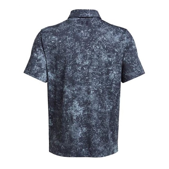 Under Armour Playoff 3.0 Printed pánské polo, downpour gray
