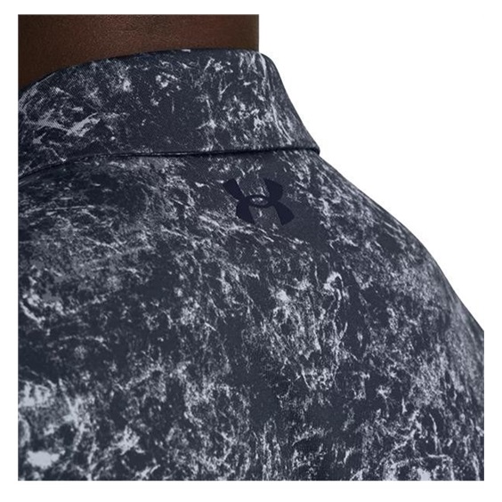 Under Armour Playoff 3.0 Printed pánské polo, downpour gray