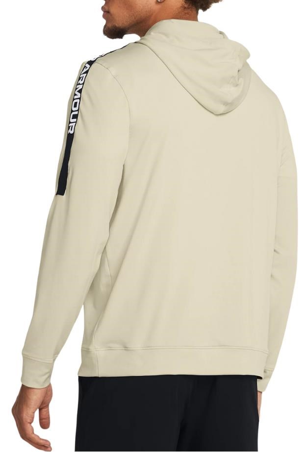 Under Armour Playoff Hoodie pánská mikina, slit/white