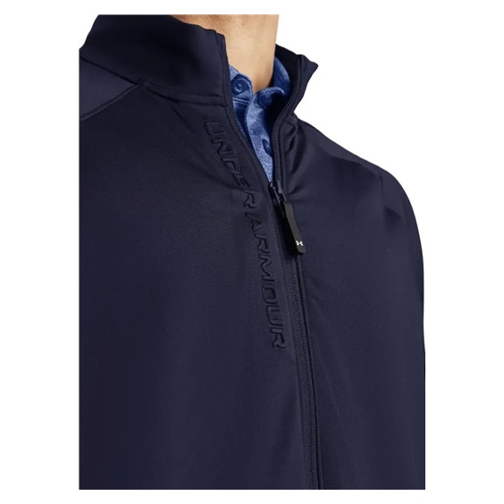 Under Armour Storm Midlayer pánská mikina, tmavě modrá/bílá